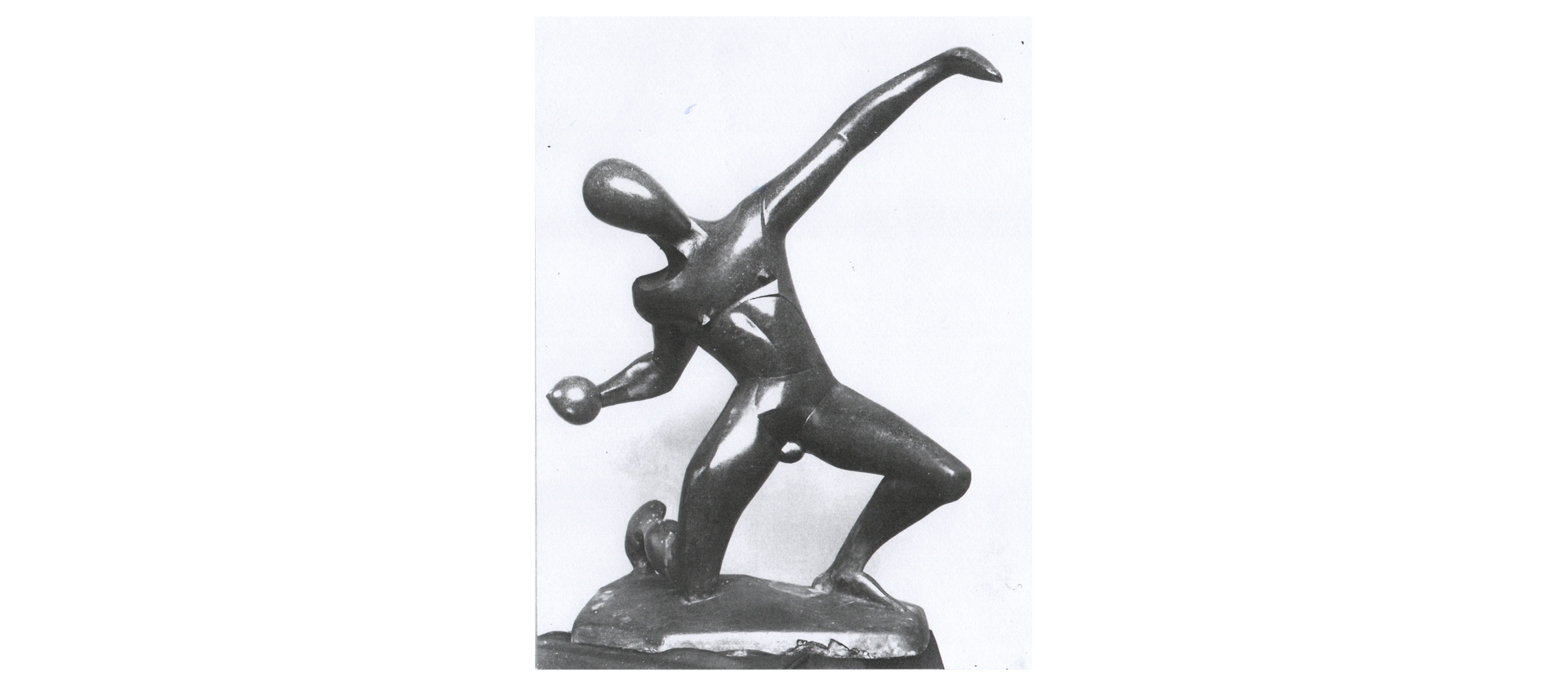 Abb. 4a Friedrich Wield, Spannen, 1919, Bronze, Privatbesitz Schweiz, © Privatbesitz Schweiz