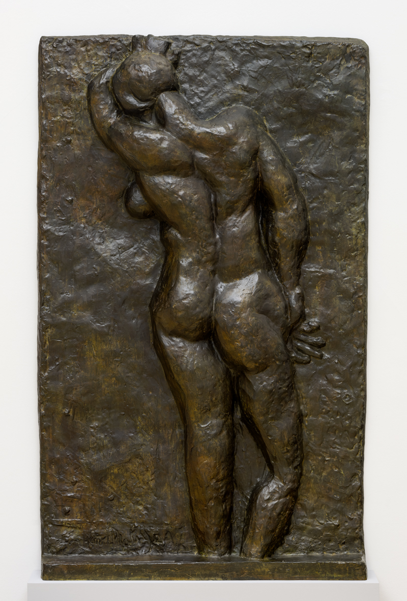 Henri Matisse, Rückenakt I (Nu de dos I), 1909, Bronze, Hamburger Kunsthalle, © Succession H. Matisse / VG Bild-Kunst, Bonn 2023, für Henri Matisse, Foto: Christoph Irrgang