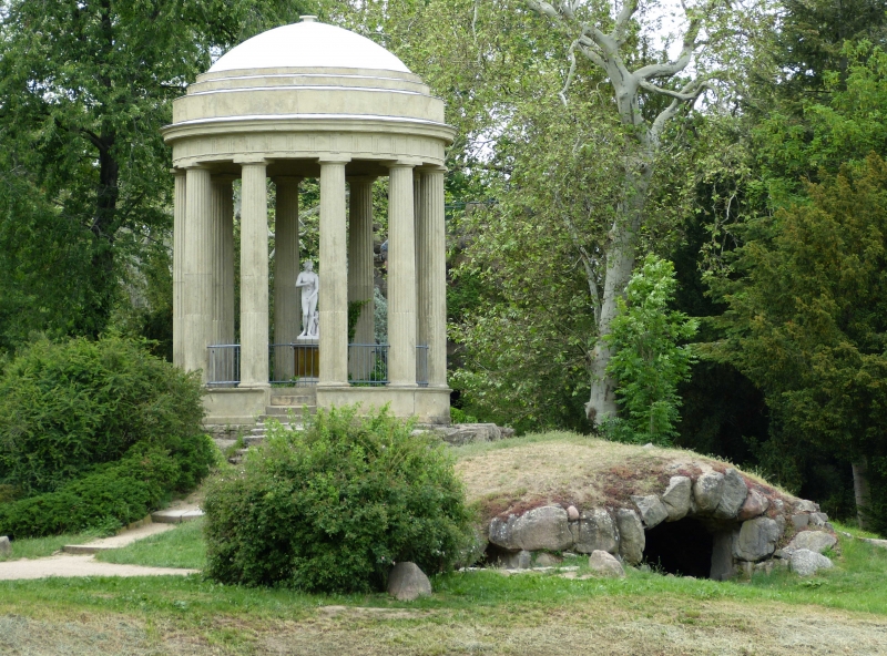 Venustempel im Dessau-Wörlitzer Gartenreich (FriedrichWilhelm von Erdmannsdorff, 1794-97), Foto: Wikimedia Commons/Empiriokritizismus, CC BY-SA 4.0
